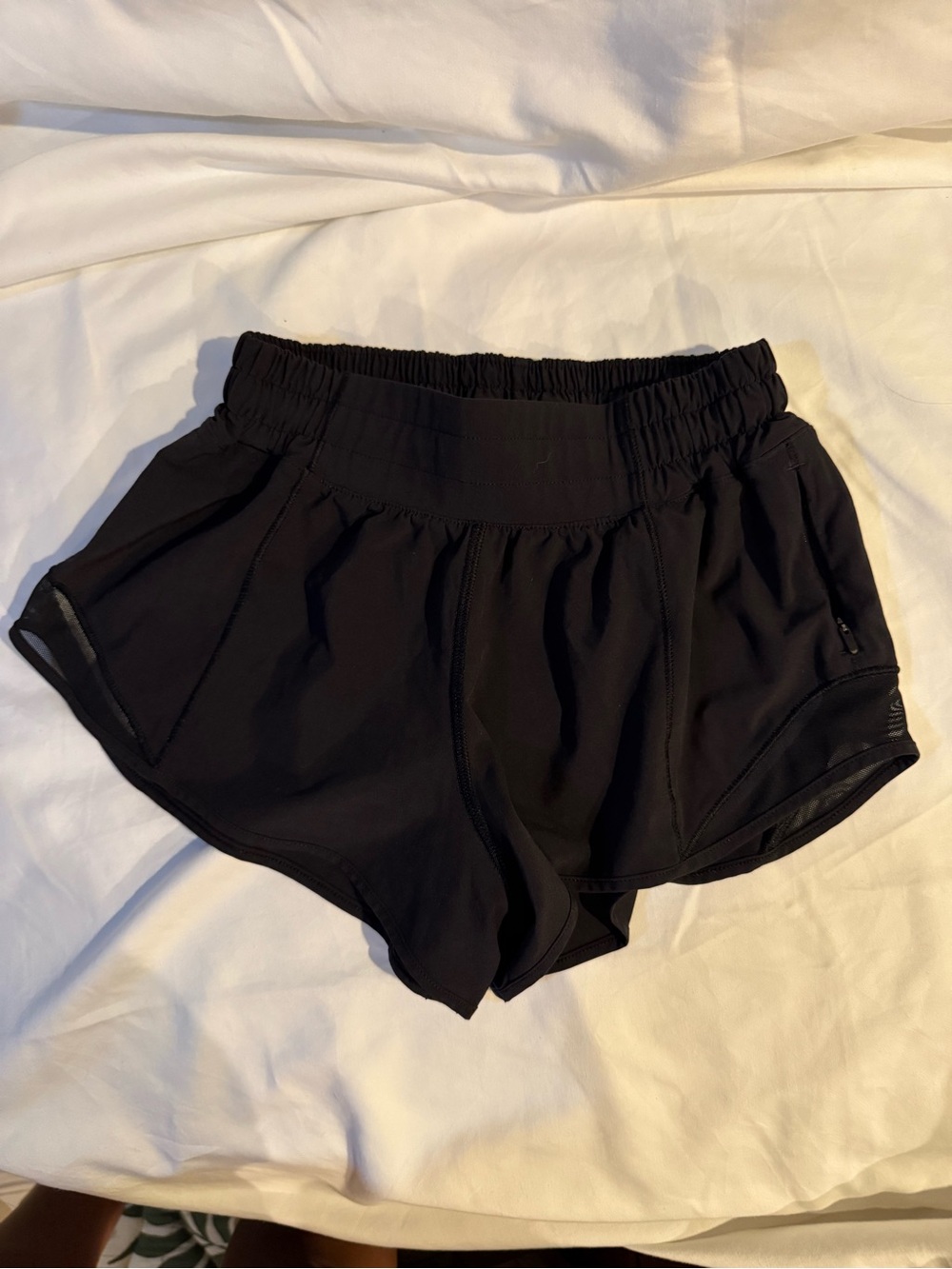lululemon athletica Black Women's Athletic Shorts - Lightweight Run Fit